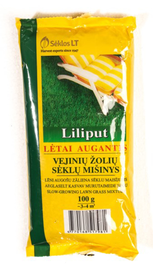 Prekės nuotrauka Vejinių žolių sėklų mišinys LILIPUT, 100 g