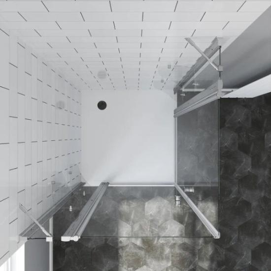 Prekės „Dušo kabina AQUABATOS Cannes 95x95x197 IŠPARDUOTA“ paveikslėlis