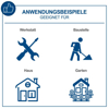Prekės nuotrauka Pjūklas tiesinis akumuliatorinis 20 V be akumuliatoriaus BC-RS250-X Scheppach