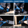 Prekės nuotrauka Pjūklas tiesinis akumuliatorinis 20 V be akumuliatoriaus BC-RS250-X Scheppach