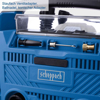 Prekės nuotrauka Kompresorius oro 20 V-12V/230W be akumuliatoriaus 3in1 Airforce6 Scheppach