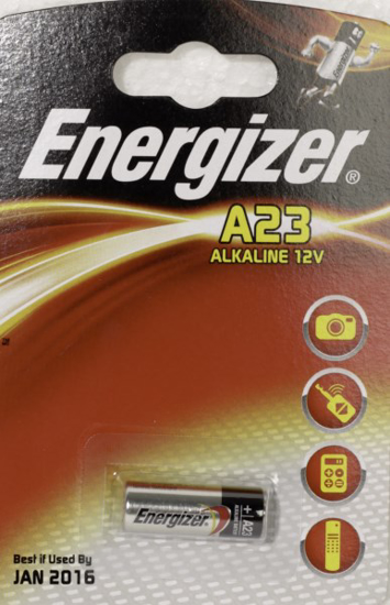 Prekės nuotrauka Elementai ENERGIZER E 23A 1 vnt