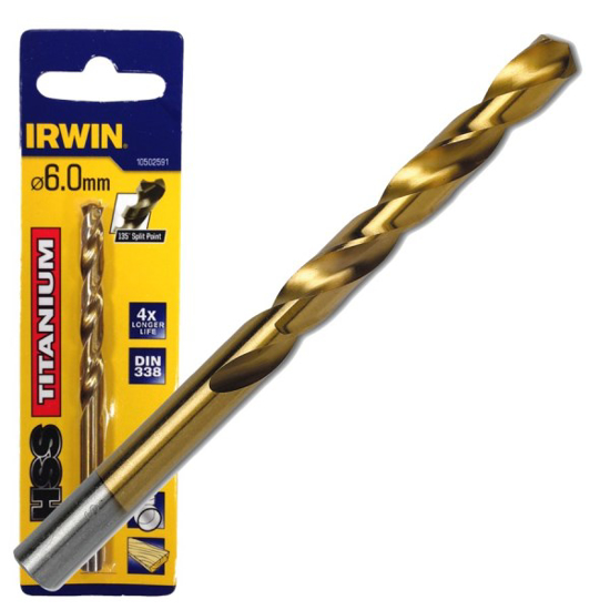 Prekės nuotrauka Grąžtas metalui HSS TITANIUM 5,0 mm