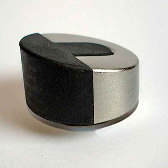 Prekės nuotrauka Atrama durų 45x25 mm chromo matinė A-80006-01-002 Aspro