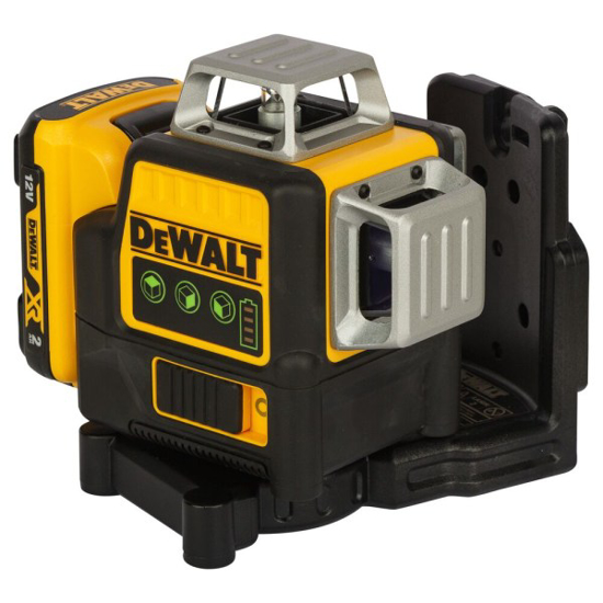 Prekės nuotrauka DeWALT DCE089D1G linijinis lazeris, 3D, žalias