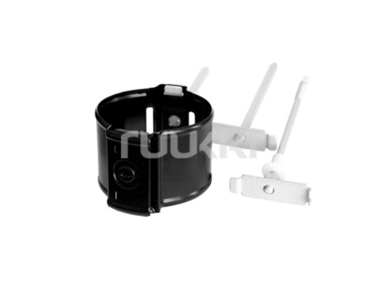 Prekės nuotrauka Laikiklis lietvamzdžio mūro sienai be sraigto 90 mm RR23 tamsiai pilkas RUUKKI