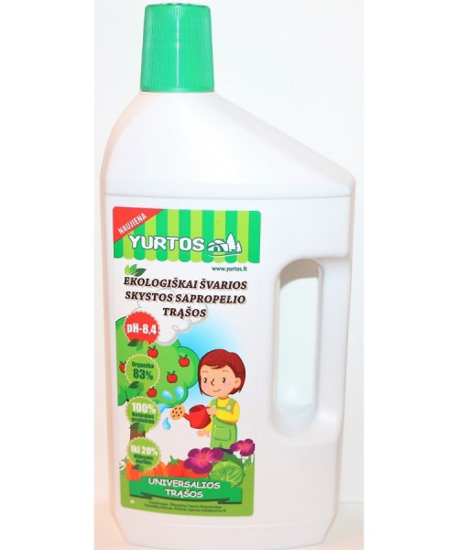 Prekės nuotrauka Ekologiškos skystos sapropelio trąšos, 1 l