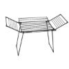 Prekės „Džiovykla skalbiniams metalinė 174x61-86x106cm IŠPARDUOTA“ paveikslėlis