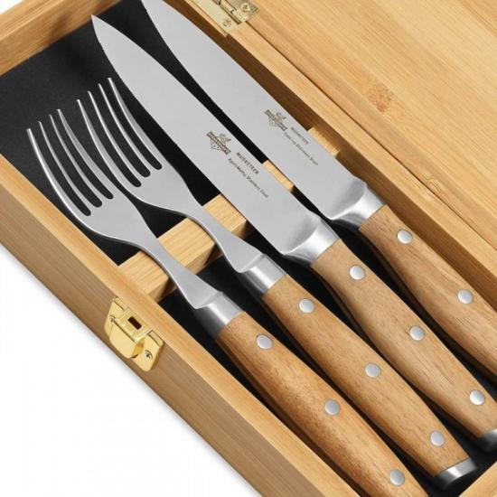 Prekės „Šakučių ir Peilių Rinkinys Steak Champ IŠPARDUOTA“ paveikslėlis