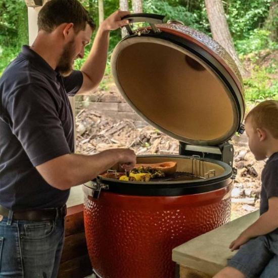 Prekės „Anglinis lauko grilis Kamado Joe Big Joe III Stand Alone IŠPARDUOTA“ paveikslėlis