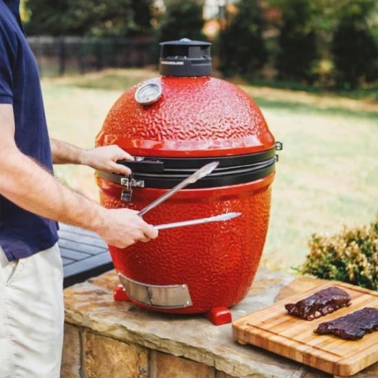 Prekės „Anglinis lauko grilis Kamado Joe Classic II Stand Alone IŠPARDUOTA“ paveikslėlis
