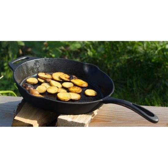 Prekės „Ketaus keptuvė su rankena Petromax 15/20/25/30/35/40cm : Dydis - 30cm IŠPARDUOTA“ paveikslėlis