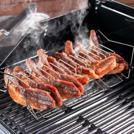 Prekės „Šlaunelių ir šonkaulių laikiklis-universalios grotelės Char-Broil Grill+ IŠPARDUOTA“ paveikslėlis