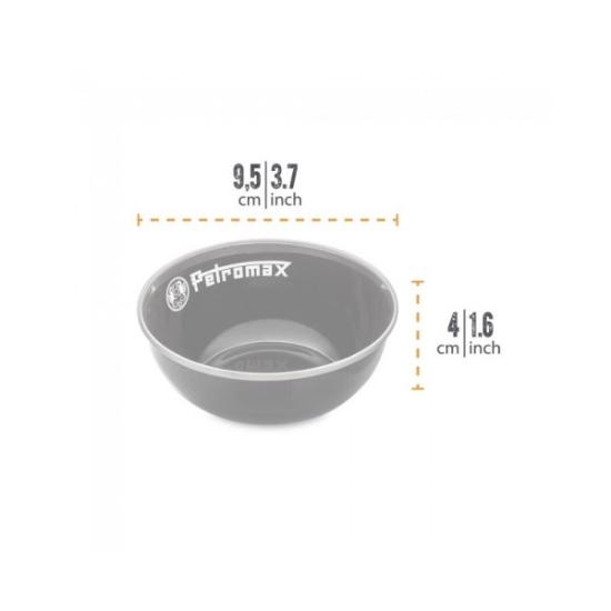 Prekės „Emaliuoti dubenėliai Petromax juodi 160ml 2vnt. IŠPARDUOTA“ paveikslėlis