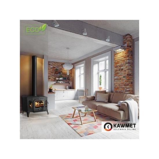 Prekės „Ketaus krosnelė KAWMET P7 PB (10,5 kW) ECO IŠPARDUOTA“ paveikslėlis
