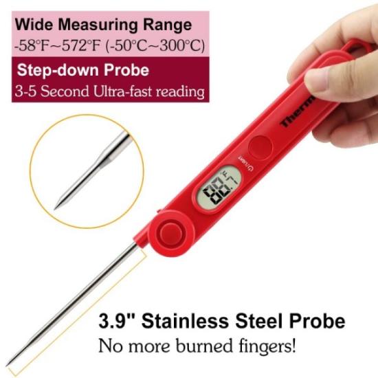 Prekės „Skaitmeninis momentinis maisto termometras ThermoPro TP-03 IŠPARDUOTA“ paveikslėlis