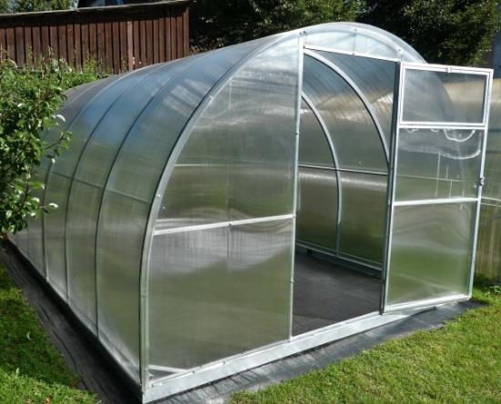 Prekės „Šiltnamis su pamatu 3 x 6 m 20 x 40 mm 18m2 Titan light IŠPARDUOTA“ paveikslėlis