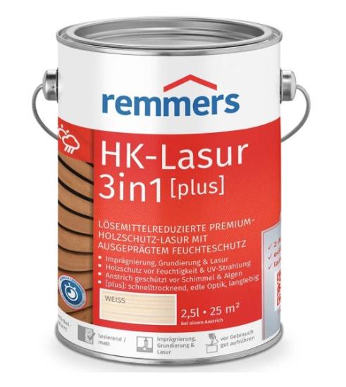 Prekės „Impregnantas med.HK-LASUR Weiss 2,5L Remmers IŠPARDUOTA“ paveikslėlis