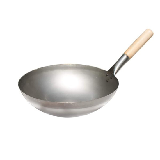 Prekės nuotrauka Originali Kinietiško Stiliaus Wok keptuvė 35cm IŠPARDUOTA