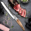 Prekės nuotrauka Japoniško plieno peilis -  Forged Katai Carving knife IŠPARDUOTA