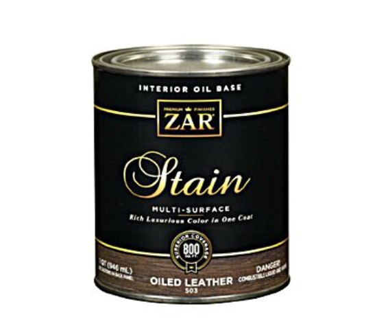 Prekės nuotrauka Beicas medienai ZAR 503 pt Oiled Leather  946 ml