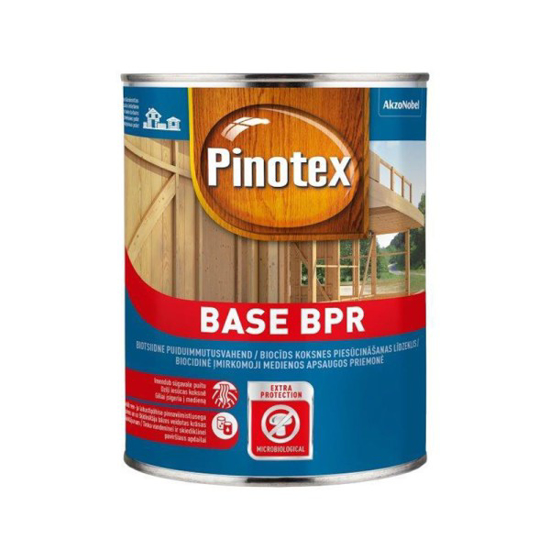 Prekės nuotrauka Pinoteksas Sadolin Base BPR 1 L biocidinė įmirkomoji medienos apsaugos priemonė IŠPARDUOTA