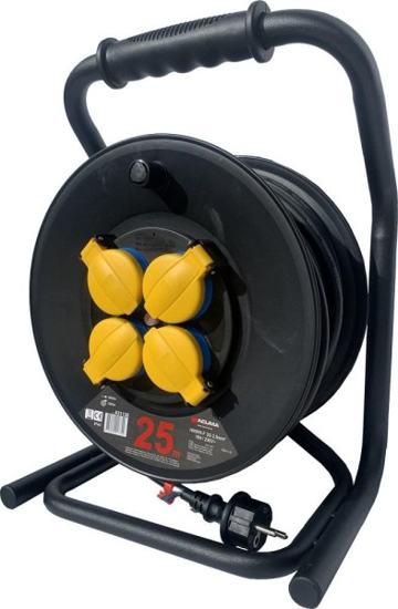 Prekės nuotrauka Ilgiklis būgninis 25 m RR-F 3x2,5mm² 16A IP44