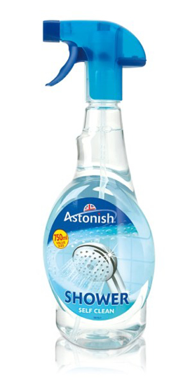 Prekės nuotrauka Valiklis dušo kabinų 750 ml ASTONISH IŠPARDUOTA