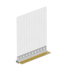 Prekės nuotrauka PVC deformacinis profilis su tinkleliu GIGA FLEX 2400 mm EJOT (Antracitas)