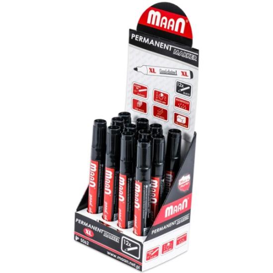 Prekės „Markeris 3 - 4mm permanentinis juodas XL Maan 5062 IŠPARDUOTA“ paveikslėlis
