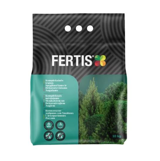 Prekės „Rudeninės trąšos spygliuočiams ir dekoratyviniams augalams 10 kg. FERTIS“ paveikslėlis