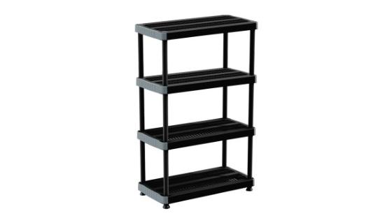 Prekės „Lentyna plastikinė surenkama 4 lentynų 4A 18" 144,7x91x45 cm Rimax“ paveikslėlis