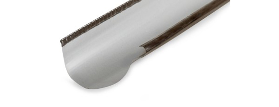 Prekės nuotrauka Latakas 125*3000 PUR 0.60 tamsiai rudas Metalmaster