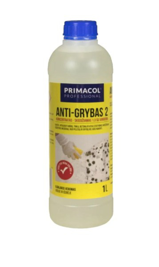 Prekės nuotrauka Priemonė pelėsio valymui Primacol Anti-grybas koncentratas 1 l