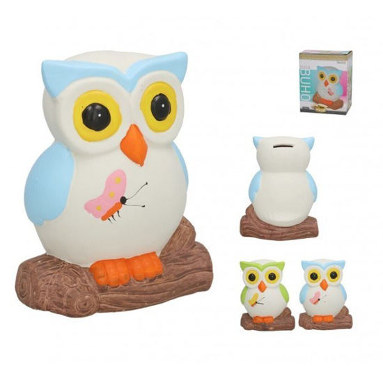 Prekės nuotrauka Taupyklė keramik. pelėda 18*15cm Decor