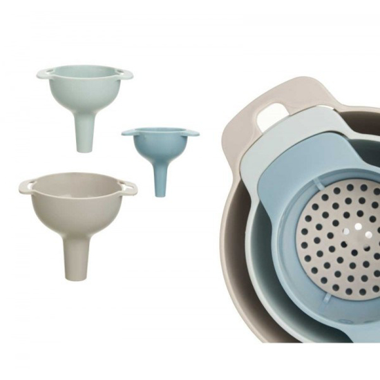 Prekės nuotrauka Piltuvėliai plast. 6/8/10cm 3vnt 92600