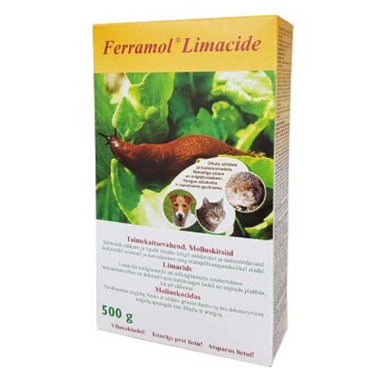 Prekės nuotrauka Moliuskocidas Ferramol Limacide nuo sraigių 500 g