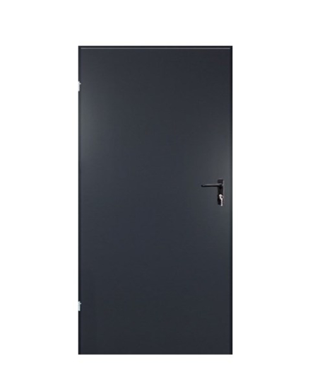 Prekės nuotrauka Plieninės techninės durys URAN 890x2090 dešininės, antracito spalva (RAL7016)