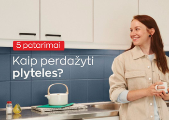Prekės nuotrauka Kaip pačiam nebrangiai atnaujinti virtuvę