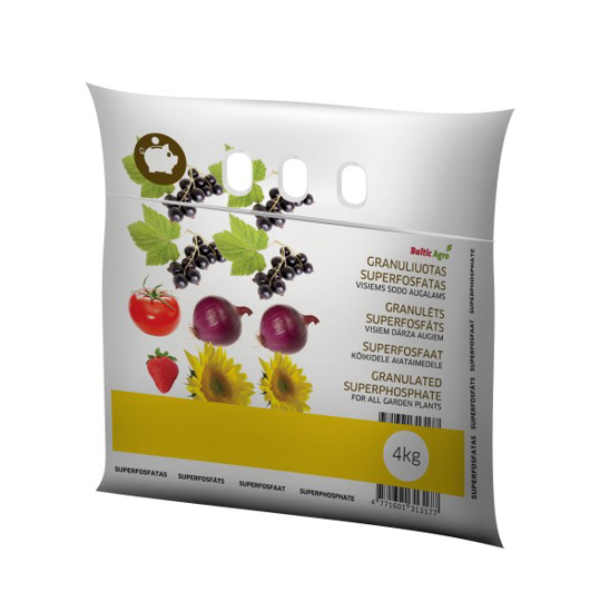 Prekės nuotrauka Trąšos augalams - Granuliuotas superfosfatas 4 kg