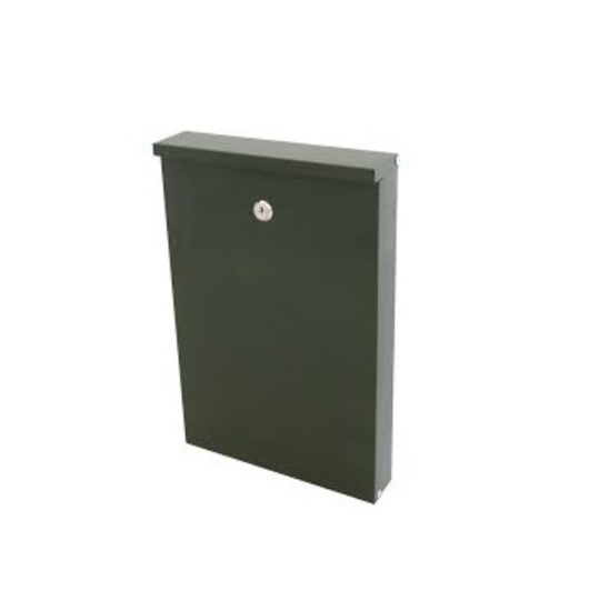 Prekės nuotrauka Dėžutė pašto PD955 tamsiai žalia 355x240x50 mm