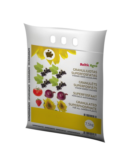 Prekės nuotrauka Trąšos augalams - Granuliuotas superfosfatas 7,5 kg 