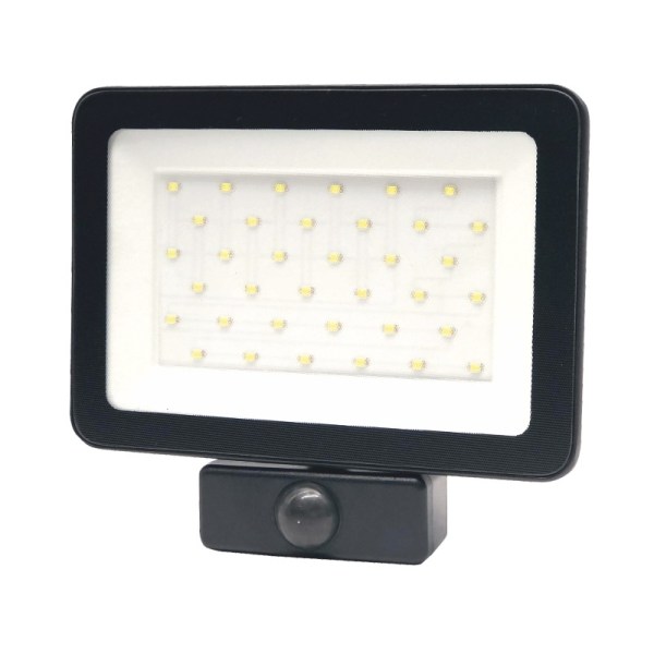 Prožektorius LED 30W PIR 3600Lm TAMASENS TOPELED. Jupoja - ir remontui ...