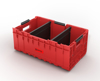 Prekės nuotrauka Atvira įrankių dėžė QBRICK SYSTEM ONE BOX PLUS 2.0 RED ULTRA HD CUSTOM