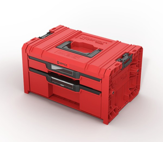 Prekės nuotrauka Dėžė įrankių su 2 stalčiais QBRICK SYSTEM PRO DRAWER 2 2.0 EXPERT RED ULTRA HD