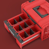 Prekės nuotrauka Dėžė įrankių su 2 stalčiais QBRICK SYSTEM PRO DRAWER 2 2.0 EXPERT RED ULTRA HD