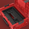 Prekės nuotrauka Dėžė įrankių techniko QBRICK SYSTEM PRO TECHNICIAN CASE 2.0 RED ULTRA HD CUSTOM
