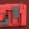 Prekės nuotrauka Dėžė įrankių techniko QBRICK SYSTEM PRO TECHNICIAN CASE 2.0 RED ULTRA HD CUSTOM
