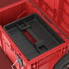 Prekės nuotrauka Dėžė įrankių su ratukais Red Prime Qbrick Akcija
