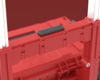 Prekės nuotrauka Dėžė įrankių su ratukais Red Prime Qbrick Akcija